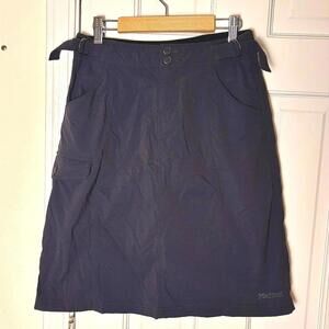 Marmot 4 Charcoal Nylon Midi Utility Skirt